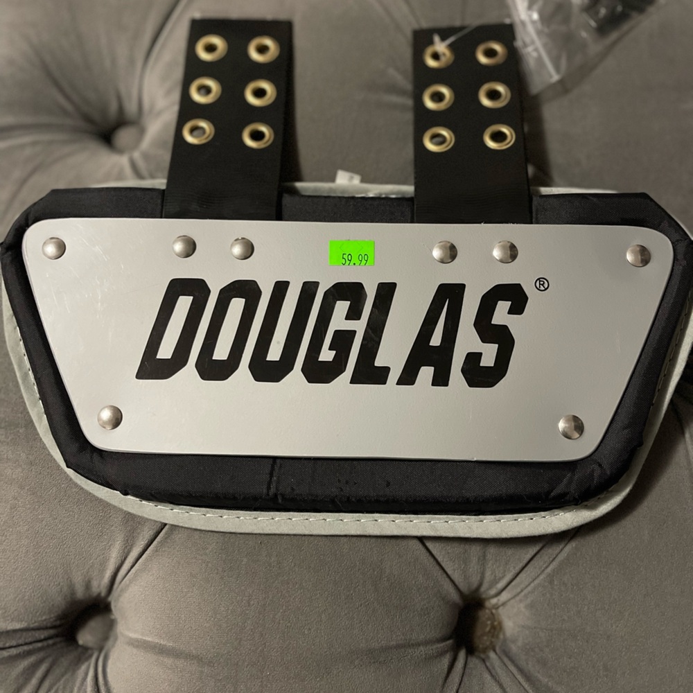 Youth football back shield